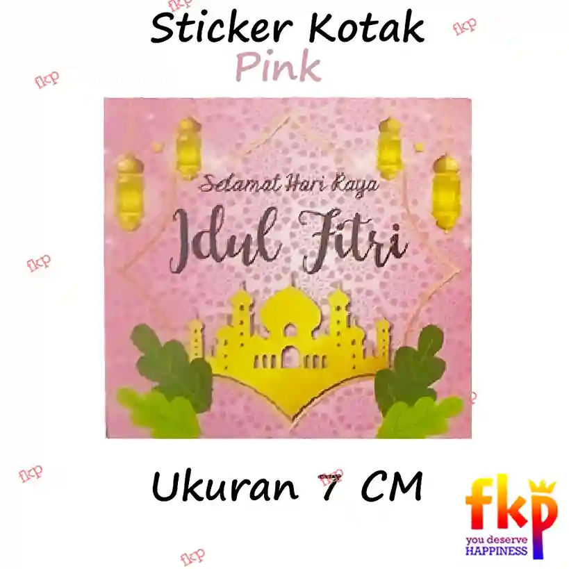 Kotak 7 Cm : Pink